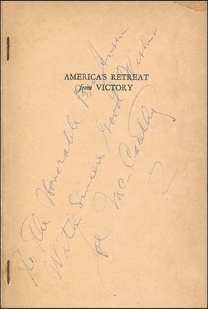 Lot #383 Joseph McCarthy Book - Image 1