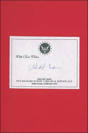 Lot #167 Richard Nixon Book - Image 1