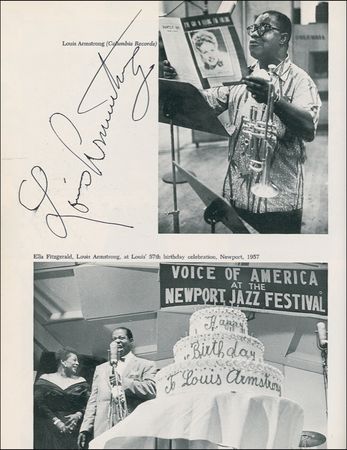 Lot #818 Jazz Encyclopedia: CATS AND JAMMERS: Classic jazz reference signed by more than 200 greats, including ARMSTRONG, COLTRANE, DAVIS, ELLINGTON, MONK, and WATERS - Image 2