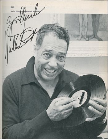 Lot #818 Jazz Encyclopedia: CATS AND JAMMERS: Classic jazz reference signed by more than 200 greats, including ARMSTRONG, COLTRANE, DAVIS, ELLINGTON, MONK, and WATERS - Image 3