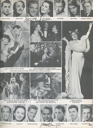 Lot #1272 Vintage Hollywood Pictorial History: LIGHTS, CAMERA, ACTION: History of the Talkies signed by more than 140, including scores of Oscar winners and Hollywood legends - Image 4