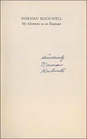 Lot #646 Norman Rockwell Book - Image 1