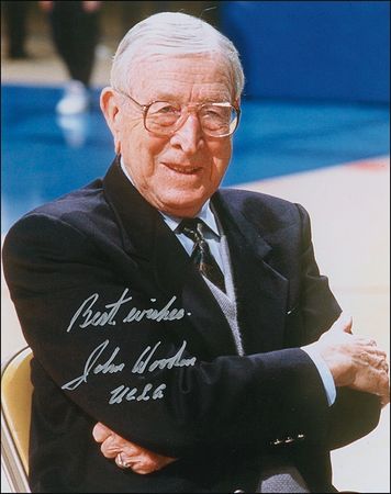 Lot #1723 John Wooden Group Lot - Image 2