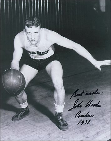 Lot #1723 John Wooden Group Lot - Image 3