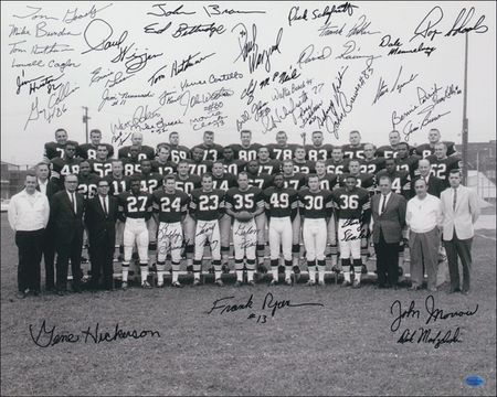 Lot #1427 Cleveland Browns Group Lot - Image 2