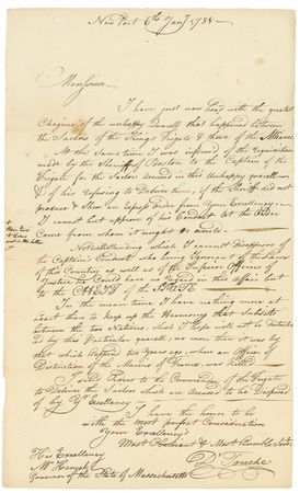Lot #334 John Hancock Docket - Image 2