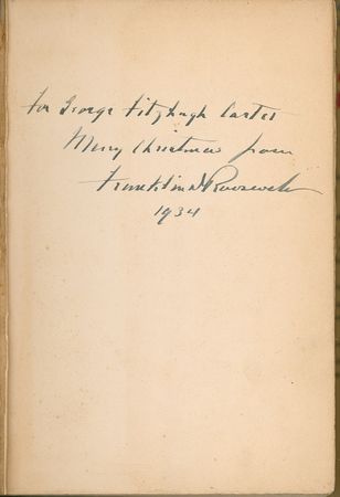 Lot #200 Franklin D. Roosevelt Book - Image 1