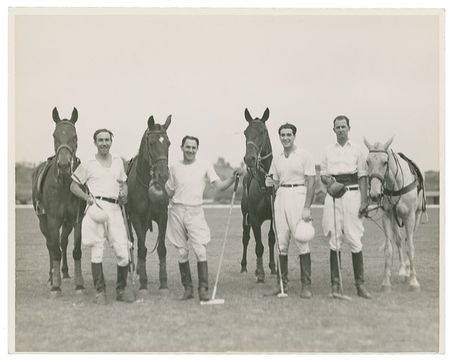 Lot #683 Walt Disney: HIS MAGIC KINGDOM FOR A HORSE: Signed vintage photo of DISNEY in polo togs - Image 2