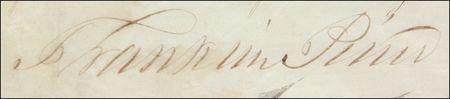Lot #172 Franklin Pierce and Jefferson Davis: The president and the future Confederate president - Image 2