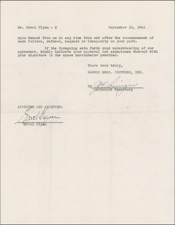 Lot #1049 Errol Flynn - Image 1