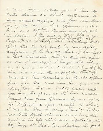 Lot #514 George Pickett vividly recalls the disastrous Confederate defeat at Five Forks in a letter to General Fitzhugh Lee - Image 2