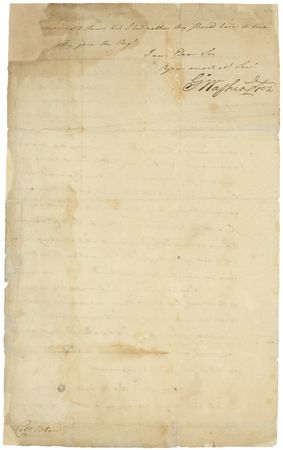 Lot #238 George Washington directs the procurement of much-needed supplies and encourages inoculation against the “danger of taking small pox upon the road” - Image 2