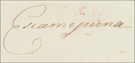 Lot #269 Catherine the Great: Signing an official document in the first decade of her reign - Image 2
