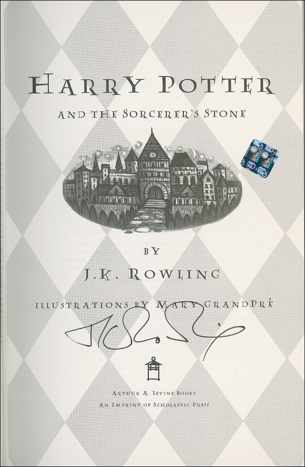 Lot 629 J. K. Rowling: Signing her zillion seller