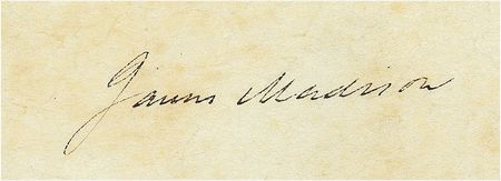 Lot #109 Thomas Jefferson and James Madison: LAND LOVERS: Jefferson and Madison sign an 1806 land grant - Image 2