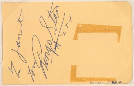 Lot #720 Beatles: FROM THEM TO YOU: Complete set of BEATLES signatures - Image 3
