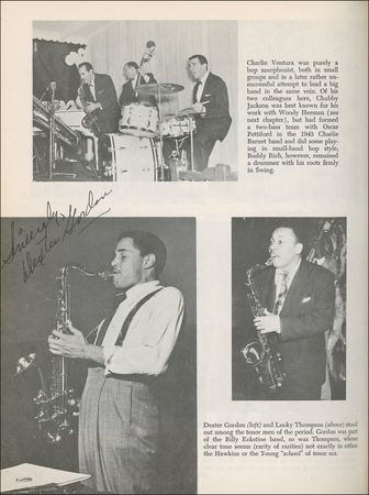 Lot #766 Jazz Greats Pictorial History: HOT TICKET: Classic jazz reference signed by more than 50, including MONK, BAKER, ARMSTRONG, HINES, and ELLINGTON - Image 5