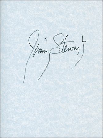 Lot #1143 James Stewart Book - Image 1