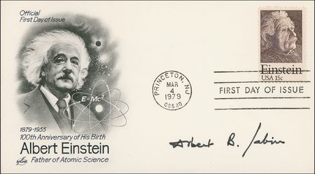 Lot #389 Jonas Salk and Albert Sabin Group Lot - Image 2