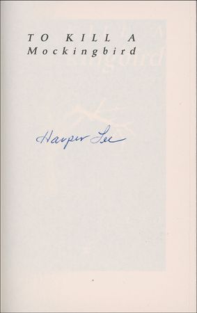 Lot #593 Harper Lee Book - Image 1