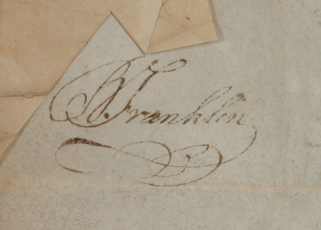 Lot #301 Benjamin Franklin: LAND OF THE FREE: FRANKLIN signs a Pennsylvania land grant in the midst of the Constitutional Convention - Image 3