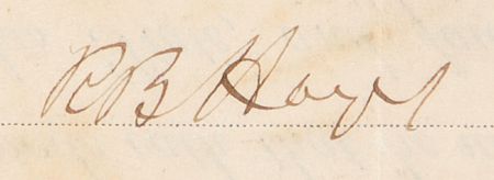 Lot #87 Rutherford B. Hayes Signed Document - Image 3