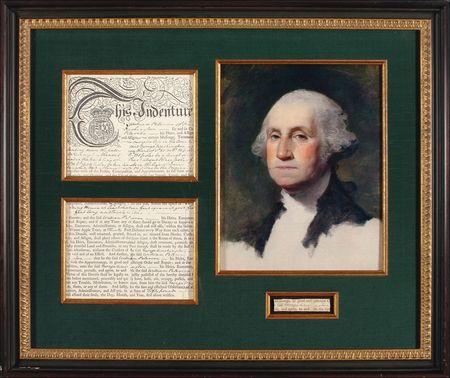 Lot #220 George Washington Signature - Image 1
