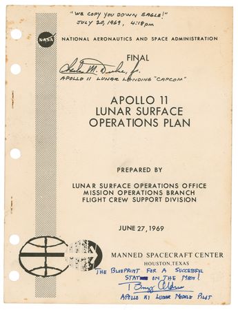 Lot #496 Apollo 11 NASA Publication - Image 1