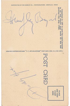 Lot #894 Humphrey Bogart - Image 1