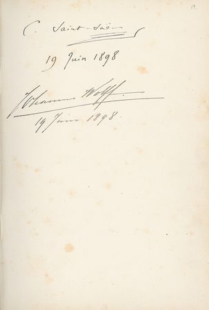 Lot #384 Royalty Guest Book: CROWNED HEADS: Handsome 19th-century album signed by more than 50 notables, including VICTORIA, the future EDWARD VII, and NICHOLAS and ALEXANDRA - Image 5