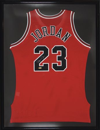 Lot #1477 Michael Jordan Basketball Jersey - Image 2