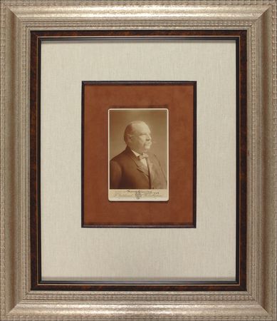 Lot #29 Grover Cleveland Signed Photograph - Image 2