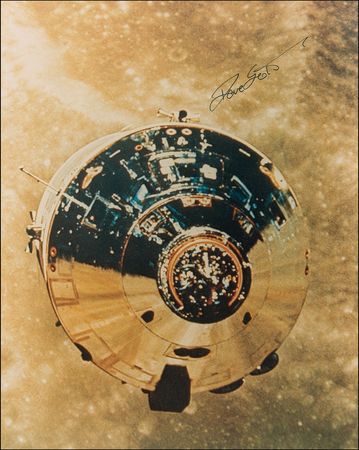 Lot #527 Moonwalkers: GIANT STEPS: Complete set of signed photos from all 12 MOONWALKERS - Image 6
