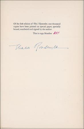 Lot #168 Eleanor Roosevelt Book - Image 1