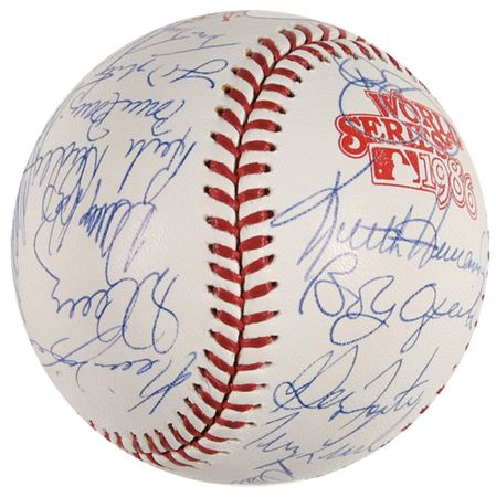 Lot #1598 NY Mets Baseball - Image 2