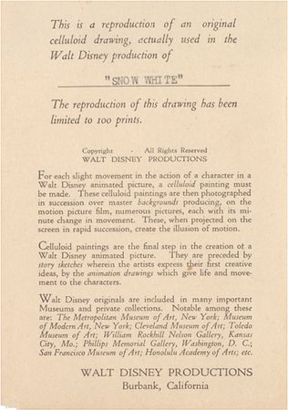 Lot #665 Walt Disney: The animated classic that made history - Image 2
