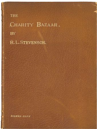 Lot #646 Robert Louis Stevenson: Scarce youthful skit, ?The Charity Bazaar,? signed by Stevenson - Image 2