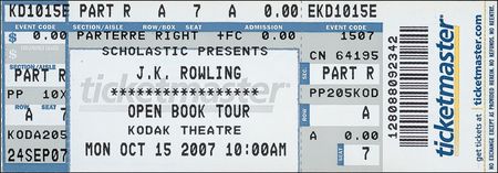 Lot #629 J. K. Rowling: Signing her zillion seller - Image 3