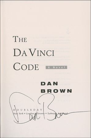 Lot #542 Dan Brown Book - Image 1