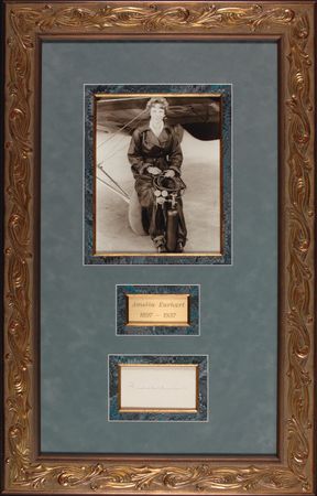 Lot #514 Amelia Earhart Signature - Image 1