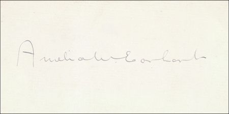 Lot #514 Amelia Earhart Signature - Image 2