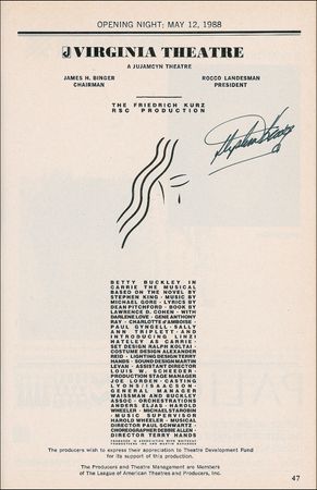 Lot #588 Stephen King: The landmark horror classic that became a notorious Broadway flop - Image 1
