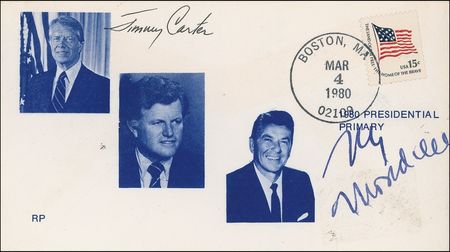 Lot #14 Jimmy Carter and Walter Mondale Postal