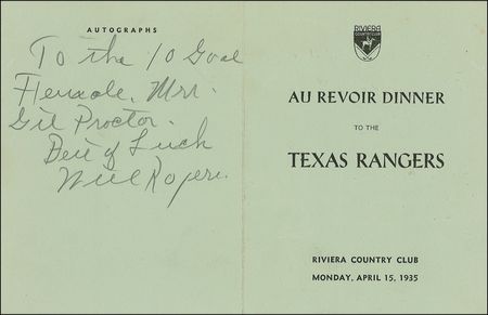 Lot #1111 Will Rogers Group Lot - Image 2