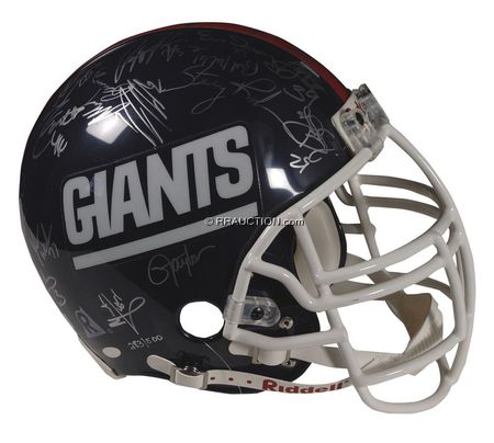 Lot #1595 NY Giants Football Helmet - Image 2