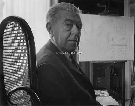 Lot #602 René Magritte: ?THE MYSTERY THAT IS THE TRUE IRRATIONAL?: Remarkable art-philosophical essay written by RENE MAGRITTE three months before his death - Image 2