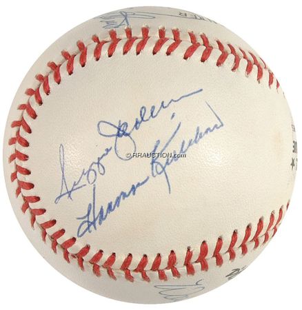 Lot #1220 Baseball: 500 HR Club Baseball - Image 3