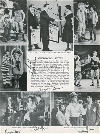 Lot #1156 Television History: SMALL-SCREEN SPECTACULAR: Early television reference signed by more than 600, from ALBERGHETTI to ZSA-ZSA - Image 1