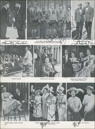 Lot #1156 Television History: SMALL-SCREEN SPECTACULAR: Early television reference signed by more than 600, from ALBERGHETTI to ZSA-ZSA - Image 10