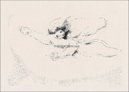 Lot #548 Marc Chagall Christmas Card - Image 2